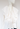 Alexander McQueen ruffle poplin blouse in white cotton, Resort '25 - material/texture close-up