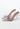 Amina Muaddi heels in transparent PVC upper  with butterfly embellishments and Amina Muaddi's signature geometric heel - side profile
