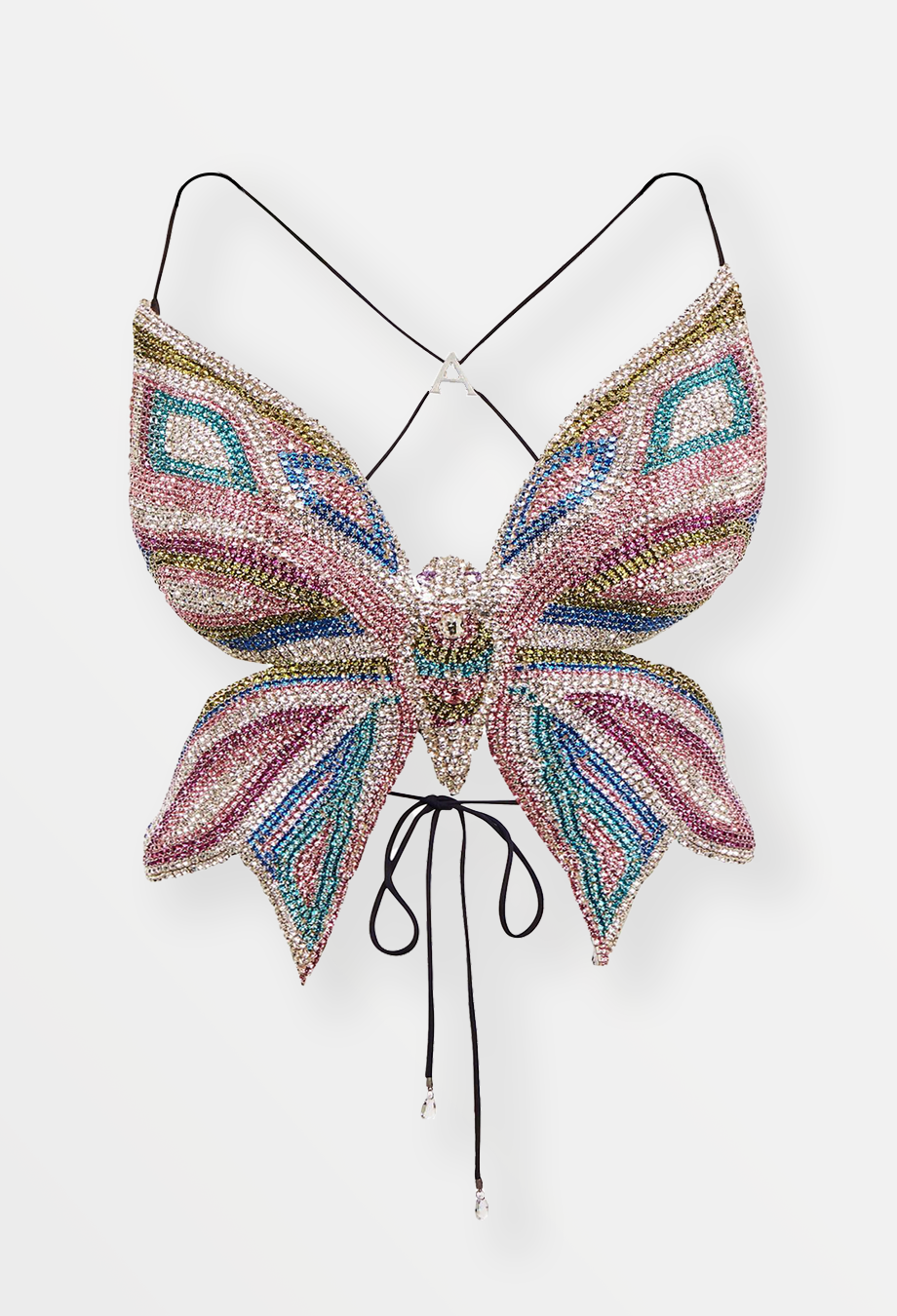 Area NYC Crystal Butterfly Top - Main Image