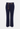 Celine Vintage trousers in dark navy wool with gold chain belt - front view