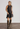 Celine Phoebe Philo Era dress in grey wool-blend fabric - worn/try-on view