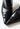 Chanel vintage boots in black leather with interlocking CC logo embroidery - material/texture close-up