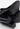 Chanel boots in black patent leather with silver-tone chain, 2013 - back view