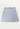 Chanel vintage jersey skirt in grey cotton with slit, 1998 - front view