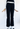 Christian Dior John Galliano black side lace up pants, F/W 2002 - worn/try-on view