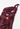Di Petsa melted mini dress in burgundy metal effect fabric - angled view