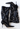 Dolce & Gabbana knee boots in black leather with silver-tone buttons, 2003 - side profile