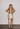 Dolce and Gabbana scarf dress in cream silk, 2002 - back view