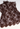 Dolce & Gabbana tunic in chocolate-hued floral lace, 2001 - pattern/print detail
