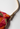 Fendi embroided baguette bag in multicoloured tactile finish with gold-tone FF clasp - hardware close-up