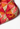 Fendi embroided baguette bag in multicoloured tactile finish with gold-tone FF clasp - stitching detail