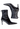 Gucci Tom Ford Era ankle boots in black leather - side view