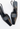 Gucci x Tom Ford slingback heels in black leather with crystal "G" logo, 1998 - material/texture close-up