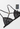 Gucci x Tom Ford vintage bralette in black mesh with gold-tone GG emblem, 2004 GG - hardware close-up