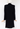 Gucci x Tom Ford coat in black wool and red lining silk, 1997 - back view