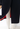 Gucci x Tom Ford coat in black wool and red lining silk, 1997 - stitching detail