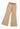 Gucci x Tom Ford trousers in caramel leather trim with GG monogram, F/W 2000 - angled view