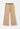 Gucci x Tom Ford trousers in caramel leather trim with GG monogram, F/W 2000 - front view