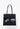 Gucci x Tom Ford GG monogram tote bag in black with with patent leather front pockets and silver-tone logo clasps - front view