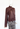 Hermès Margiela Era vintage scarf shirt in brown silk - worn/try-on view