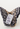 Judith Leiber Couture Butterfly Monarch Clutch Bag in gold, champagne, and jet black handset crystals - label close-up