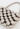 Jil Sander handbag in silver spheres with beaded shoulder strap - material/texture close-up