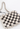 Jil Sander handbag in silver spheres with beaded shoulder strap - material/texture close-up