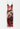 John Galliano dress in vintage paisley print silk - front view