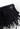 La Perla feather bra top in black cotton blend - material/texture close-up