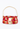 Fendi embroided baguette bag in multicoloured tactile finish with gold-tone FF clasp - front view