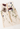 Oscar de la Renta top in hand embroided flower top nude tulle - angled view