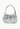 Prada vintage Cleo beaded bag in silver-toned silk satin - front view