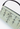 Prada vintage bag in beaded soft sage silk - material/texture close-up