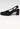 Prada Vintage technical slingback heels in black fabric - side profile