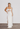 Valentino vintage runaway top in white lightweight fabric, S/S 2004 - worn/try-on view