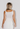 Valentino vintage runaway top in white lightweight fabric, S/S 2004 - back view