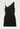 Versace limited edition in black viscose covered with black crystals - front view