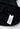 Versace limited edition in black viscose covered with black crystals - label close-up