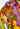 Gucci x Tom Ford vintage shirt in fruit print silk, 1994 - material/texture close-up