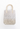 BVLGARI mini bag in champaigne and silver crystal with gold serpentine strap - front view
