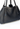 Bottega Veneta Cesta Intrecciato medium tote bag in black leather - material/texture close-up