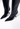 Bottega Veneta rocket knee high boots in black leather - angled view