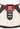 Celine World Cup Football Bag in tri-colour leather—ivory, oxblood, and black with a branded strap and cotton-lined interior, 2002 - material/texture close-up