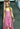 Chanel top in pink sequin lace, S/S 2000 - worn/try-on view