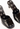 Chanel mules in black patent leather with engraved ‘CC’ logo - pattern/print detail