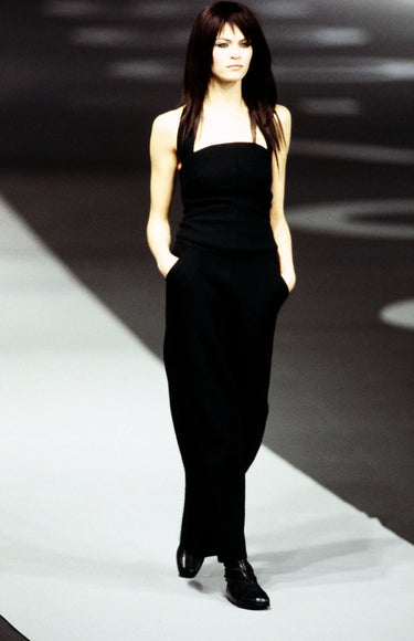 Chanel F/W 1999 Runway Wool Halter Top