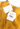 Chloé ruffle top in mustard silk, 1970 - logo/branding detail