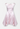 Christian Dior Raf Simons dress in pink silk - front view