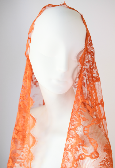 Hermes S/S 2006 Gaultier Era Vintage Lace Scarf