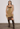Dolce and Gabbana dress in brown corduroy , 2002 - worn/try-on view